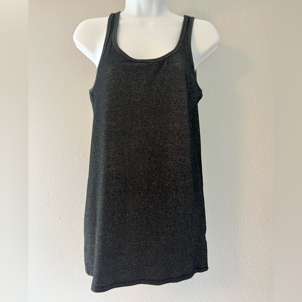 Black/Gray Sparkle Women's Top